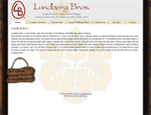 Tablet Screenshot of lundbergbros.com